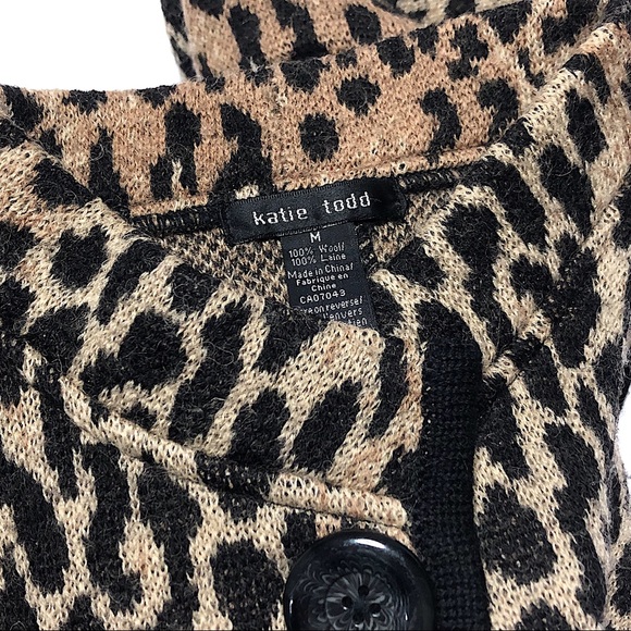 Katie Todd 100% Wool Cardigan - Picture 4 of 5